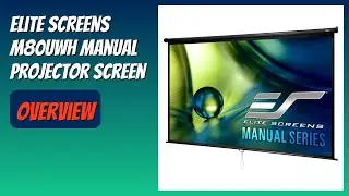 REVIEW (2026): Elite Screens M80UWH Manual Projector Screen. Features