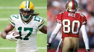 Jerry Rice & Davante Adams Route Running Comparison