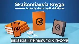 Skaitomiausia knyga &ndash; ta, kurią skaityti gali kiekvienas (su GV ir SKN titrais)