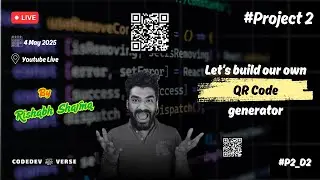 QR code generator using HTML CSS & JS | Day 2 | CodeDev Verse | Project 2 | P2_D2