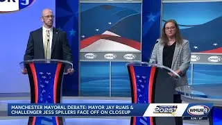 Manchester mayoral debate: Mayor Jay Ruais and challenger Jess Spillers face off on key issues
