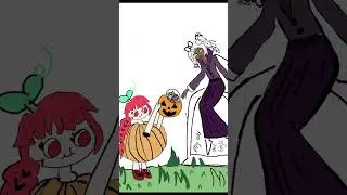 OC swap w franis the frog @Totallynotabridgetroll   #speed paint#halloween#trendingshorts#art