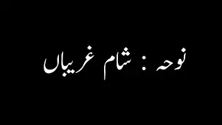 Na Ro Zainab Na Ro | New Noha 2025 | Sultan Sonu Bhai | نوحہ زینب سلام اللہ علیہا