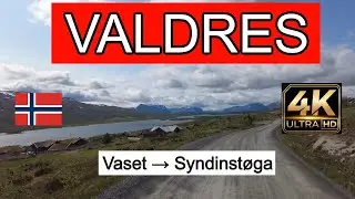 Biltur fra Vaset til Syndinst&oslash;ga in 4K