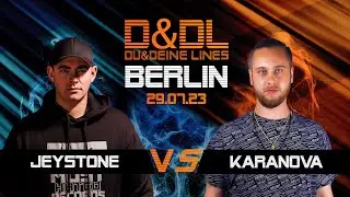 Jeystone vs Karanova | Battle | Berlin (Badehaus) | 29.07.2023