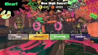 Splatoon 3 Salmonid Big run - New high scores results