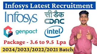 Infosys Recruitment 2023 | CDAC Genpact Infosys Off Campus Drive 2023 | Infosys Hiring Freshers