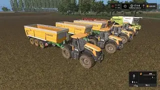 Farming Simulator 17  Timelapse #15 | Green river with Seasons.