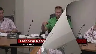 Planning Board: Mobile Home and Storage Ban Discussion