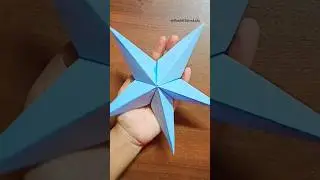 Diy Star Wall Hanging Idea ⭐ #christmas #star #youtube #youtubeshorts #diy #shorts #craft #ideas #yt