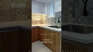 Aparna Marigold Hyderabad#ClassicKitchen#interiors#anavrininteriors#contact-90000177155
