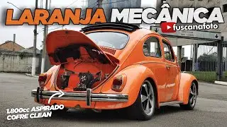 LARANJA MEC&Acirc;NICA: FUSCA 1973 MOTOR 1.800cc ASPIRADO COFRE CLEAN - Fusca na Foto