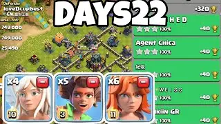 ROOT RIDER spam th17 legend league attack days22(clash of clans)