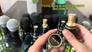 Đầu mic lắp v&agrave;o h&aacute;t hay như ca sỹ. Đầu mic Cm10,C909 cho ae n&acirc;ng cấp h&aacute;t hay nhẹ cho Shure,Img,db...