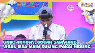 UNIK! Antony, Bocah SMA Yang Viral Bisa Main Suling Pakai Hidung - BROWNIS (18/2/26) P2