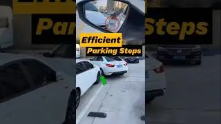 Effective Strategies for Parking in Spaces Without Marked Lines #cardrivingtips #automobile #shorts