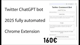 Twitter (X) ChatGPT Chrome Extension Bot: Full Walkthrough & Automation Guide