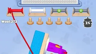 Knit master 3d game || Worldwidemobilegame is live || color sort game