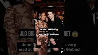 Jennifer Lopez Stuns at Golden Globes 2026 😱🔥 Fans Can't Look Away! #jlo #fashion #shorts #usa
