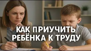 💪КАК ПРИУЧИТЬ РЕБЁНКА К ТРУДУ💪