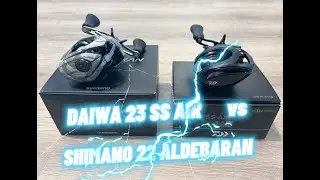 Daiwa 23 SS Air vs. Shimano 22 Aldebaran