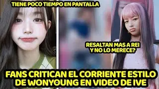 FANS CRITICAN EL CORRIENTE ESTILO DE WONYOUNG DE IVE EN UN VIDEO TEASER + LAS DEMAS DESTACAN MAS...