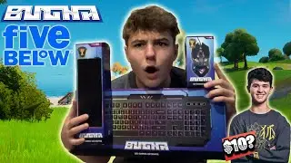 I Bought The Bugha Gaming Gear so you don't have to... (FiveBelow Bugha Gear Review + Fortnite Test)