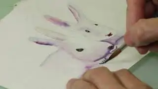 Scrubbing & Blotting Watercolor Paintings