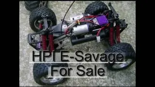 HPI E savage bashing