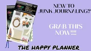 The Happy Planner ~ Crafted Collage ~ Junk Journaling
