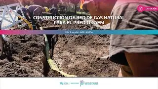 Licitación pública | 🚧 Construcción de red de gas en predio CAEM de Villa Tranquila en #Avellaneda