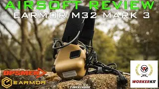 Airsoft Review #242 [GEAR] OPSMEN Earmor M32 Mark 3 Headset (WORKERKIT) [FR]