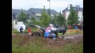 Supermoto 2012 Unfall extrem FMJ