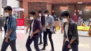 Flash mob by 2020 batch. ( believers medical college )