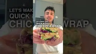 Quick & Easy Chickpea Wrap