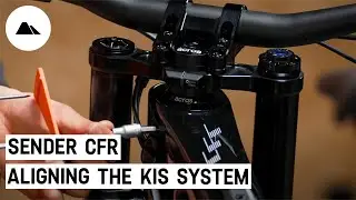 Align the K.I.S. on your Canyon Sender CFR