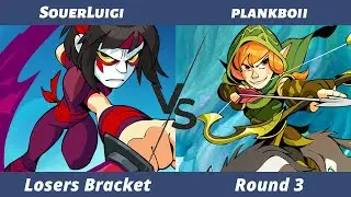 Losers Bracket - SouerLuigi (Hattori) Vs. plankboii (Ember) | Brawlhalla Tournament #1