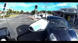 Trip to work plus bonus near miss