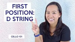 Cello First Position | Notes on the D String