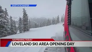 Ski resorts, areas in Colorado opening with fresh powder from recent storm