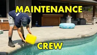 Weekly Pool Maintenance Made Easy - Let Mirage Pools Do the Work!