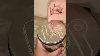 SATISFYING ALUMINUM FOIL TRACING #art #shorts  #satisfying