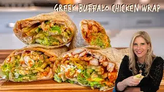 Buffalo Chicken Wrap with a Greek Flair &ndash; A Must Try Recipe!