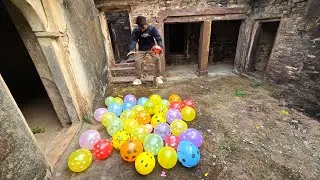🤘Top 3 Parkour videos Balloon popping challenge 😅