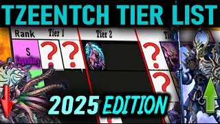 Tzeentch TIER LIST - CAMPAIGN (Total Warhammer 3 - Complete Roster) | Chaos Units and Rankings