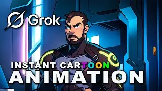 INSTANT CARTOON ANIMATION IS HERE | GROK AI