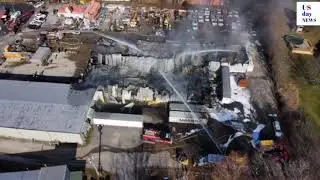 Full Video: Scottsburg Indiana Explosion in Industrial Factory