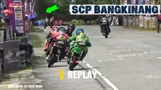 TRAGEDI DI LAST LAPS ‼️ SCP6 MATIC TUNE UP 131CC OPEN SCP BANGKINANG, Perhatikan panah hijau‼️