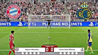 BAYERN MUNCHEN VS UNION SAINT GILLOISE FULL PENALTY SHOOTOUT | BAY VS RUSG HIGHLIGHTS