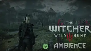 Mysterious Night at Von Everec Estate 🕯 Witcher 3 Ambience & Gaunter O’Dimm’s Theme